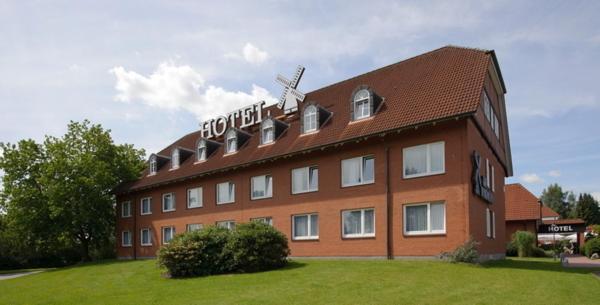 Hotel Zur Windmuhle Stapelfeld Exterior foto